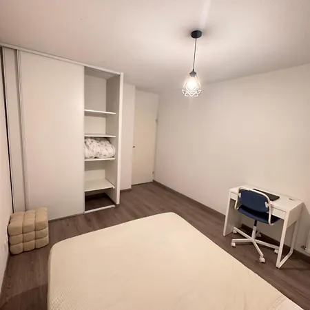 Modern 4-room 3 Bedrooms Netflix Parking تولوز
