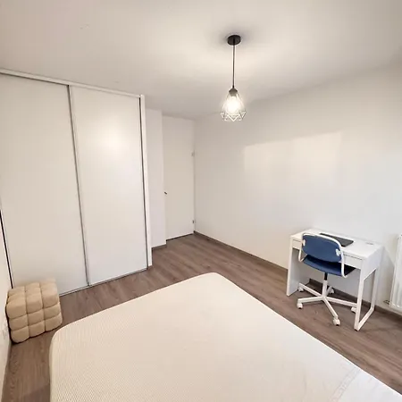 شقة Modern 4-room 3 Bedrooms Netflix Parking
